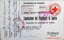 ITALY - WW1 – WWI Prigioniero Di Guerra  1915-1918 –  (AGIAB) - S8134 - Posta Militare (PM)