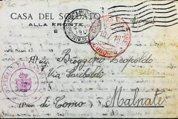 ITALY - WW1 – WWI Posta Militare 1915-1918 –  Lettera (AGIAB) - S8113 - Military Mail (PM)