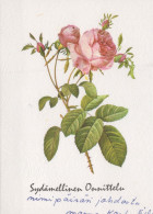 FLOWERS Vintage Postcard CPSM #PAS289.GB - Flowers