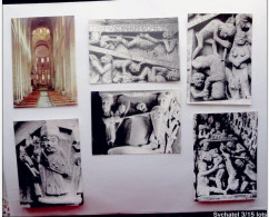 12 - CONQUES -  Lot De 11 Cartes : Nef De L'Eglise  Et Details De Sculptures - Autres & Non Classés