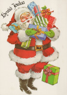 SANTA CLAUS CHRISTMAS Holidays Vintage Postcard CPSM #PAJ681.GB - Santa Claus