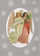 ANGEL CHRISTMAS Holidays Vintage Postcard CPSM #PAH960.GB - Anges