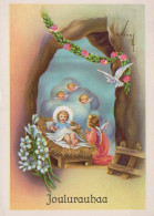 ANGEL CHRISTMAS Holidays Vintage Postcard CPSM #PAH467.GB - Anges