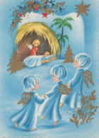 ANGEL CHRISTMAS Holidays Vintage Postcard CPSM #PAH831.GB - Anges