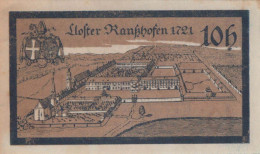 10 HELLER 1920 Stadt RANSHOFEN Oberösterreich Österreich Notgeld Banknote #PD988 - [11] Emissions Locales