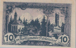 10 HELLER 1920 Stadt PUTZLEINSDORF Oberösterreich Österreich Notgeld Papiergeld Banknote #PG694 - [11] Emissions Locales