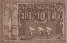 10 HELLER 1920 Stadt PERNAU Oberösterreich Österreich Notgeld Banknote #PJ219 - [11] Local Banknote Issues