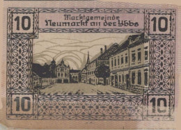 10 HELLER 1920 Stadt NEUMARKT AN DER YBBS Niedrigeren Österreich #PE459 - [11] Lokale Uitgaven