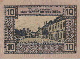 10 HELLER 1920 Stadt NEUMARKT AN DER YBBS Niedrigeren Österreich #PE468 - [11] Emisiones Locales