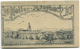 10 HELLER 1920 Stadt MÜNZBACH Oberösterreich Österreich Notgeld Papiergeld Banknote #PL731 - [11] Emissions Locales