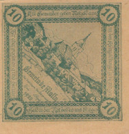 10 HELLER 1920 Stadt MOLLN Oberösterreich Österreich Notgeld Banknote #PD831 - [11] Emissioni Locali