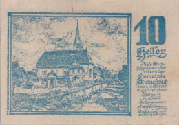 10 HELLER 1920 Stadt MICHAELNBACH Oberösterreich Österreich Notgeld #PD799 - [11] Lokale Uitgaven