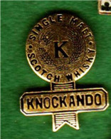 PIN'S " KNOCKANDO " SINGLE MALT SCOTCH WISKY_DP40 - Trademarks