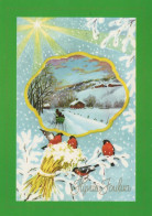OISEAU Animaux Vintage Carte Postale CPSM #PAM820.FR - Vögel