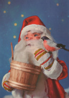 PÈRE NOËL NOËL Fêtes Voeux Vintage Carte Postale CPSM #PAK031.FR - Santa Claus