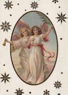 ANGE NOËL Vintage Carte Postale CPSM #PAJ091.FR - Angels