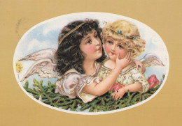 ANGE NOËL Vintage Carte Postale CPSM #PAH405.FR - Angels