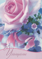 FLOWERS Vintage Postcard CPSM #PBZ758.GB - Fleurs