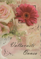 FLOWERS Vintage Postcard CPSM #PBZ396.GB - Fleurs