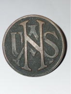 USA WW1 Collar Disc USNA - Autres & Non Classés