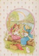 CHILDREN CHILDREN Scene S Landscapes Vintage Postcard CPSM #PBU617.GB - Scènes & Paysages