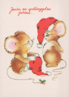 MOUSE Animals Vintage Postcard CPSM #PBR308.GB - Autres & Non Classés