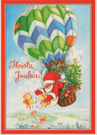 PAPÁ NOEL NAVIDAD Fiesta Vintage Tarjeta Postal CPSM #PAJ960.ES - Kerstman