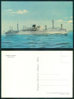BARCOS SHIP BATEAU PAQUEBOT STEAMER [ BARCOS # 05277 ] -PORTUGAL COMPANHIA NACIONAL NAVEGAÇÃO PAQUETE NIASSA - Dampfer