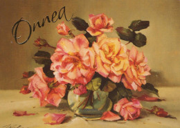 FLEURS Vintage Carte Postale CPSM #PBZ882.FR - Flowers