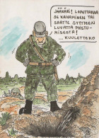 SOLDATS HUMOUR Militaria Vintage Carte Postale CPSM #PBV849.FR - Humour