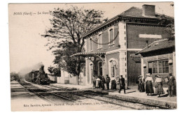 Fons La Gare, Train , Locomotive - Alès