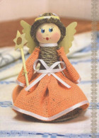 ANGE Noël Vintage Carte Postale CPSM #PBP433.FR - Angels