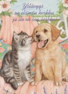 CHIEN Animaux Vintage Carte Postale CPSM #PBQ462.FR - Chiens