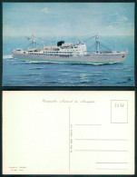 BARCOS SHIP BATEAU PAQUEBOT STEAMER [ BARCOS # 05278 ] -PORTUGAL COMPANHIA NACIONAL NAVEGAÇÃO PAQUETE INDIA - Dampfer