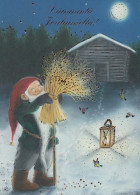 WEIHNACHTSMANN SANTA CLAUS Neujahr Weihnachten Vintage Ansichtskarte Postkarte CPSM #PAU491.DE - Santa Claus