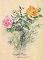 FLOWERS Vintage Ansichtskarte Postkarte CPSM #PAR871.DE - Fleurs