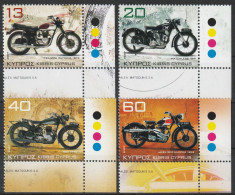 2007 Cyprus Motorcycles Set (** / MNH / UMM) - Motorbikes