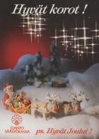 WEIHNACHTSMANN SANTA CLAUS WEIHNACHTSFERIEN Vintage Postkarte CPSM #PAJ962.DE - Santa Claus