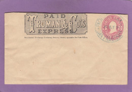 TRUMAN & CO. S  EXPRESS  LETTRE DE SAN FRANCISCO POUR SAN JOSE. - ...-1900