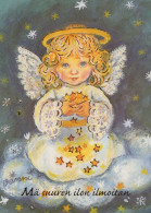ENGEL WEIHNACHTSFERIEN Feiern & Feste Vintage Ansichtskarte Postkarte CPSM #PAH407.DE - Angels