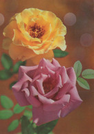 FIORI Vintage Cartolina CPSM #PAS173.IT - Flowers