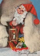 BABBO NATALE Natale Vintage Cartolina CPSM #PAK033.IT - Santa Claus