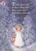 ANGELO Buon Anno Natale Vintage Cartolina CPSM #PAJ226.IT - Anges