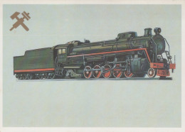 TRENO TRASPORTO FERROVIARIO Vintage Cartolina CPSM #PAA768.IT - Treinen