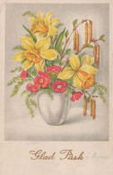 FLOWERS Vintage Ansichtskarte Postkarte CPA #PKE258.DE - Flowers