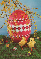 OSTERN HUHN EI Vintage Ansichtskarte Postkarte CPSM #PBP188.DE - Easter
