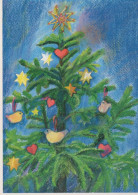 Neujahr Weihnachten Vintage Ansichtskarte Postkarte CPSM #PBN563.DE - New Year