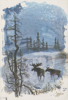 Neujahr Weihnachten Vintage Ansichtskarte Postkarte CPSM #PBM488.DE - New Year