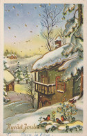 Buon Anno Natale Vintage Cartolina CPA #PKE822.IT - Nieuwjaar