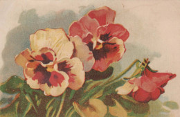 FIORI Vintage Cartolina CPA #PKE574.IT - Blumen